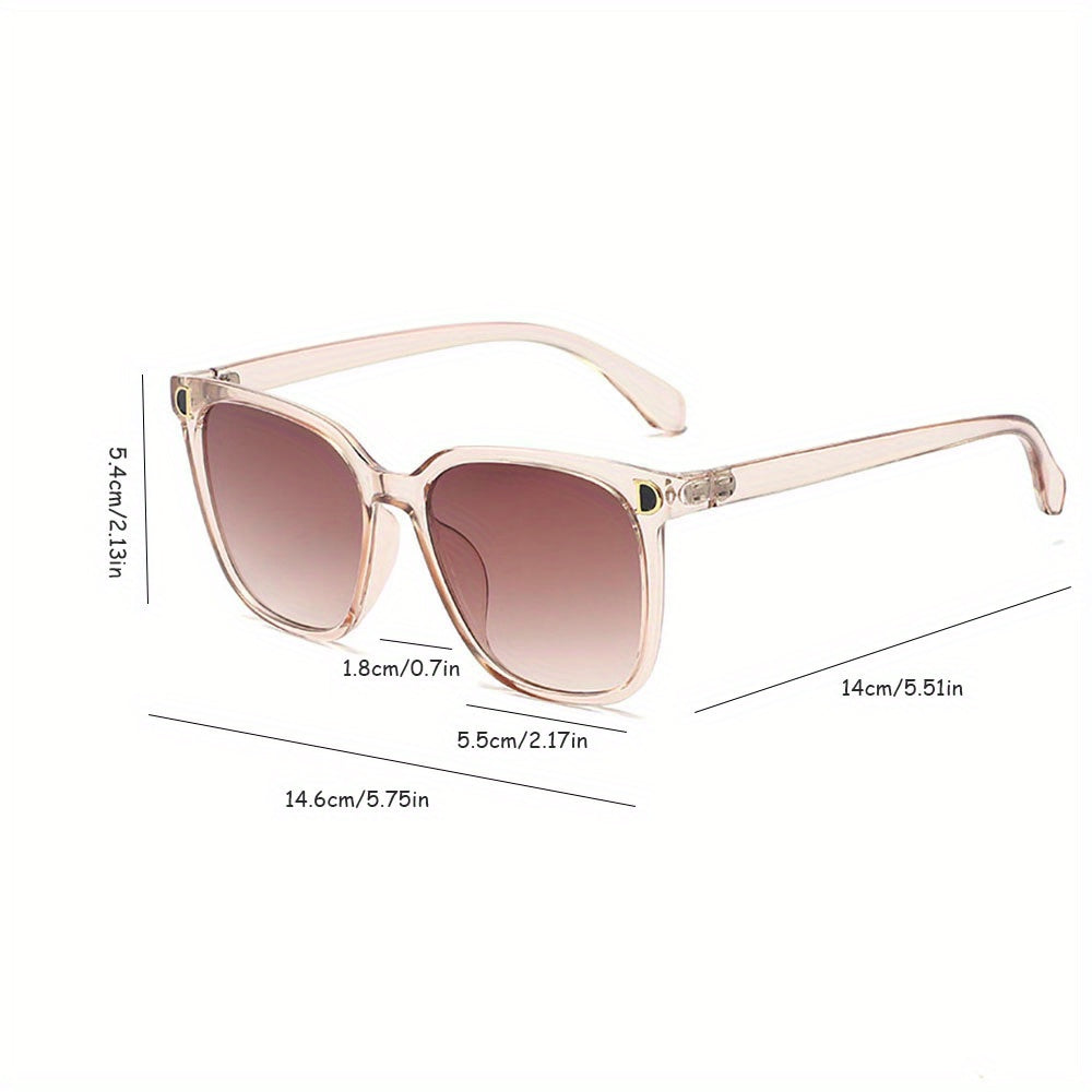 Classic Retro Fashion Glasses D Shape Anti-Reflective PC Lenses Women'S Glasses for Summer, Perfect for Party Holiday Gift, Bithday Gift, Mother'S Day Gift